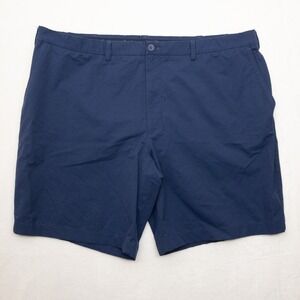 Vineyard Vines On the Go Shorts Mens 48B Blue Chino Stretch Cotton